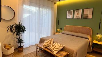 2 Schlafzimmer, BĂŒgeleisen/BĂŒgelbrett, Reisekinderbett, kostenloses WLAN