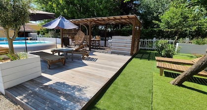 Studio 'Ema Cottage' Terrasse privée, piscine & nature | Parfait pour 2