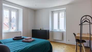 4 chambres, fer et planche Ă repasser, Wi-Fi gratuit, draps fournis