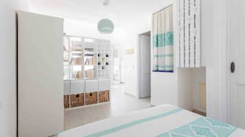 1 間睡房、熨斗/熨衫板、免費 Wi-Fi、床單