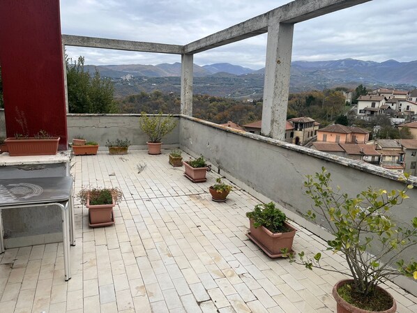 Terrace/patio - Amazing large penthouse in the Piana Reatina⭐️⭐️⭐️ (Colli Sul Velino)