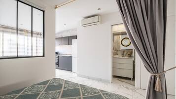 1 bedroom, iron/ironing board, free WiFi, bed sheets