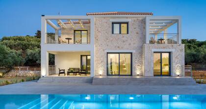 Julian Private Stone Villa with Sea View