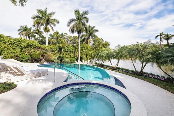 Piscine chauffée