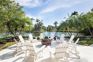 Terrace/patio - Port Royal - Sweeping Lake Views (Naples)