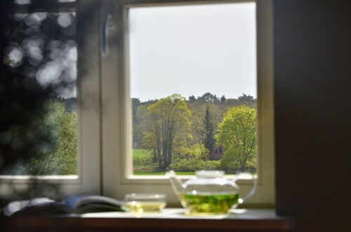 Doppelzimmer im Gasthaus am Finowkanal (ehemalige Schule von 1875).