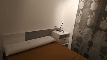 1 bedroom, iron/ironing board, bed sheets