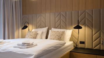 4 dormitorios, cuna de viaje, wifi y ropa de cama