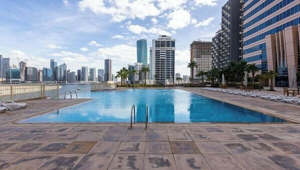 Una piscina techada