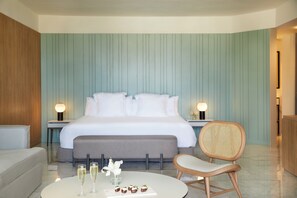 1 habitación, artículos del minibar gratis, escritorio y insonorización 