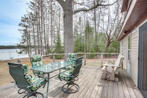 Private Dock, Deck & Yard: Deerskin Lake Retreat!