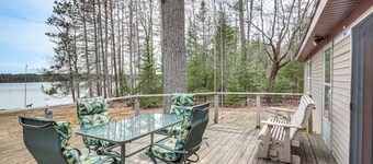 Private Dock, Deck & Yard: Deerskin Lake Retreat!