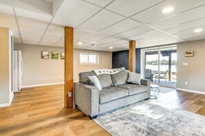 House (5 Bedrooms) | Interior - Boat Dock, Hot Tub & Deck: Lakefront Nekoosa Home! (Nekoosa)