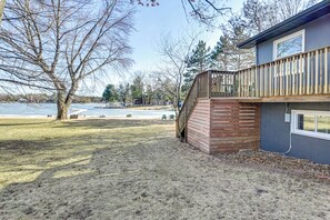 House (5 Bedrooms) | Interior - Boat Dock, Hot Tub & Deck: Lakefront Nekoosa Home! (Nekoosa)