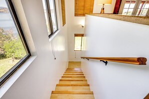 Cottage (2 Bedrooms) | Interior - Private Hot Tub w/ Water Views: Lower Lake Getaway (Lower Lake)