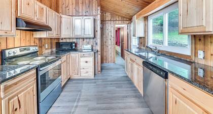 Lake-view Cabin w/ Furnished Deck in Hadley!