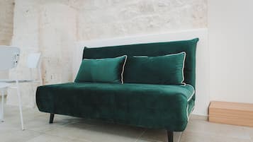 Suite Luxury | Area soggiorno | TV