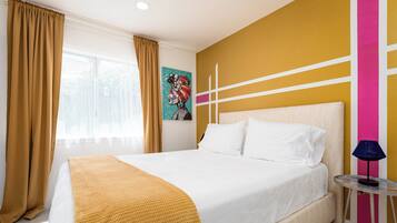 4 soverom, skrivebord, strykejern/-brett og wi-fi (inkludert)