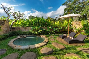 Luxury Villa, 1 King Bed, Private Pool, Garden View | 1 bedroom, premium bedding, desk, laptop workspace - Tiare Villa Ubud by Dhananjaya Hospitality (Sebatu)