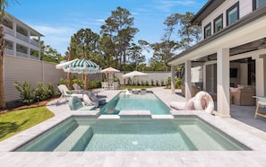 Piscine chauffée