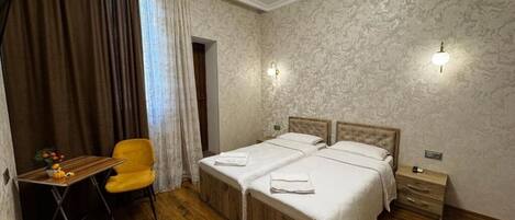 1 soverom og sengetøy