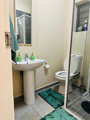 Appartement, 2 slaapkamers, balkon | Badkamer