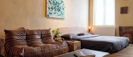 1 makuuhuone, silitysrauta/-lauta, Wi-Fi, vuodevaatteet