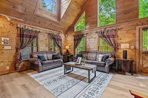 TV connectée, cheminée