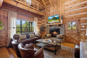 Smart TV, fireplace, video games - Two Dancing Bear Cubs – Boogie With The Bears (PIGEON FORGE)