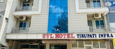 Fassade der Unterkunft