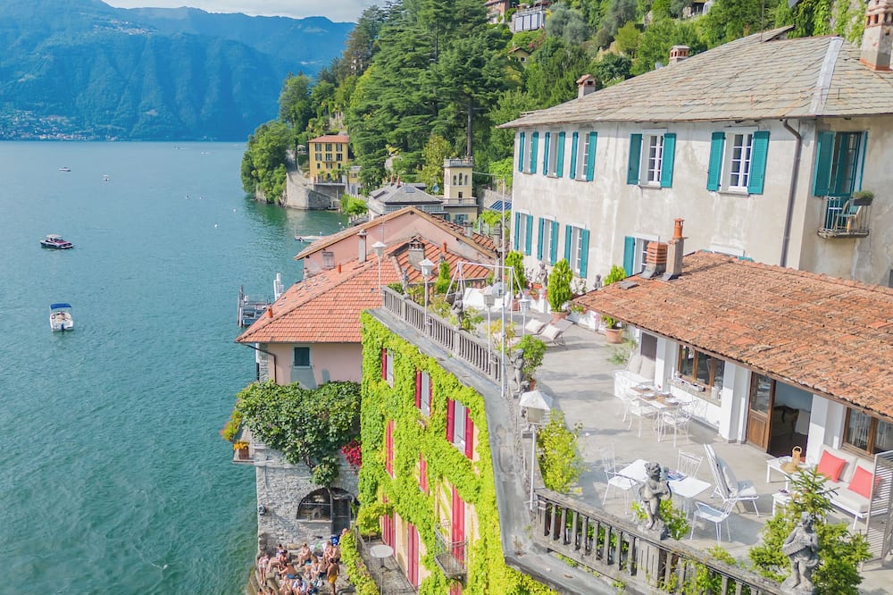 Terrace on Orrido di Nesso Waterfall by Rent all Como