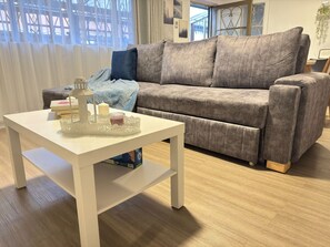 Smart-tv och en stereo