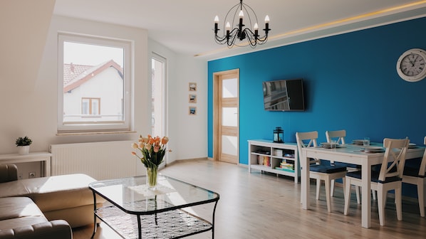Appartement (25) | Coin séjour | Télévision à écran plat