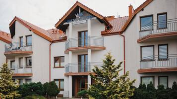 Fassade der Unterkunft