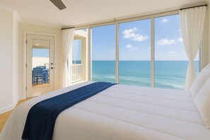 Apartment (3 Bedrooms) | Floor plan - 3BR Gulf-front Luxury w/ Pool Bar & Spa Baths (Panama City Beach)