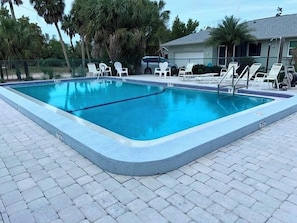 Piscine chauffée