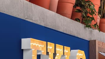 Voorkant van accommodatie