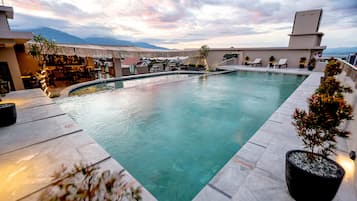 Rooftop pool