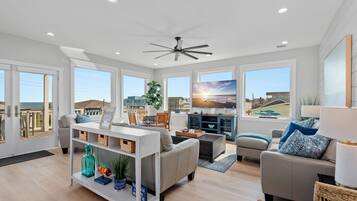 Smart TV, video games, foosball