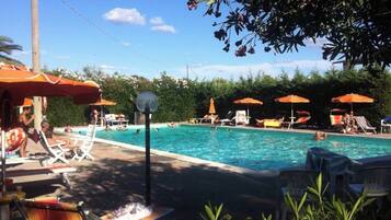 Seasonal outdoor pool