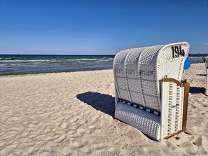 On the beach