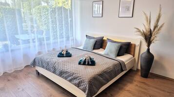 1 Schlafzimmer, kostenloses WLAN, Bettwäsche