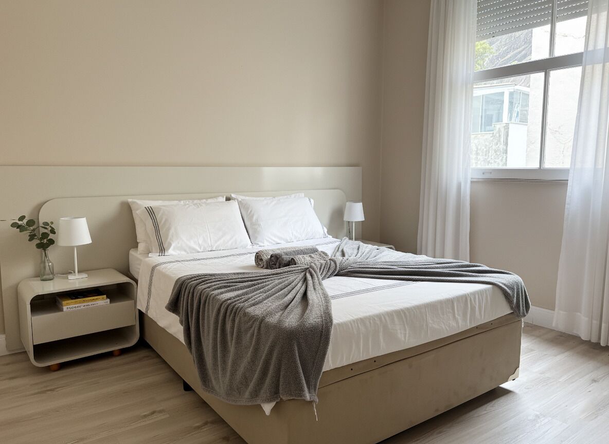 3 habitaciones, escritorio, tabla de planchar con plancha y wifi gratis 