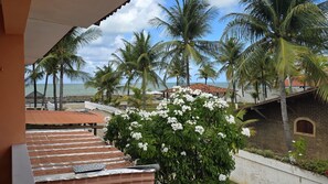 Uitzicht vanuit accommodatie