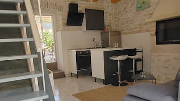 TV connectée, cheminée