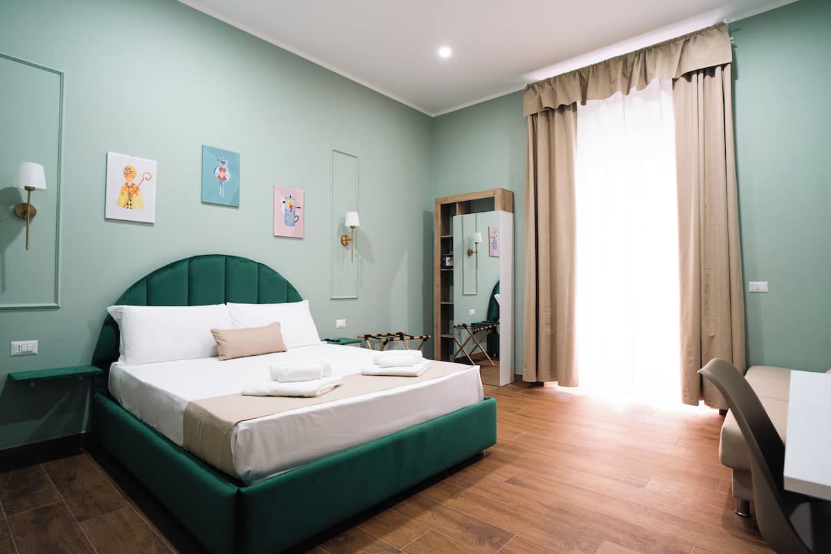 Premium bedding, down duvets, memory-foam beds, minibar