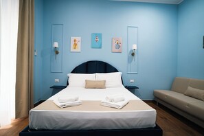 Deluxe Room, Balcony, City View | Premium bedding, down comforters, memory foam beds, minibar - Antela47 Sleep&Stay Naples (Naples)
