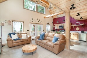 Smart TV, chimenea y futbolito 