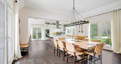 Spacious Wainscott Escape with Private Pool, Spa, and Luxurious...