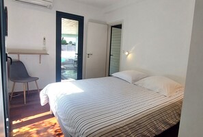 4 habitaciones, tabla de planchar con plancha y wifi gratis 